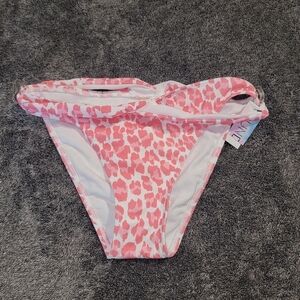 Nwt Sundazed Women's Leopard Print Bikini Bottoms